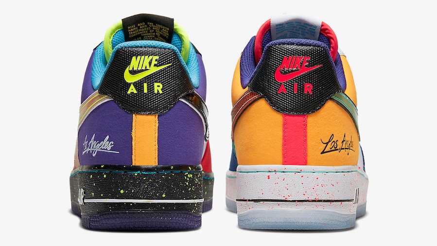 Nike homenajea a Los Ángeles con las Air Force 1 Low «What The LA»